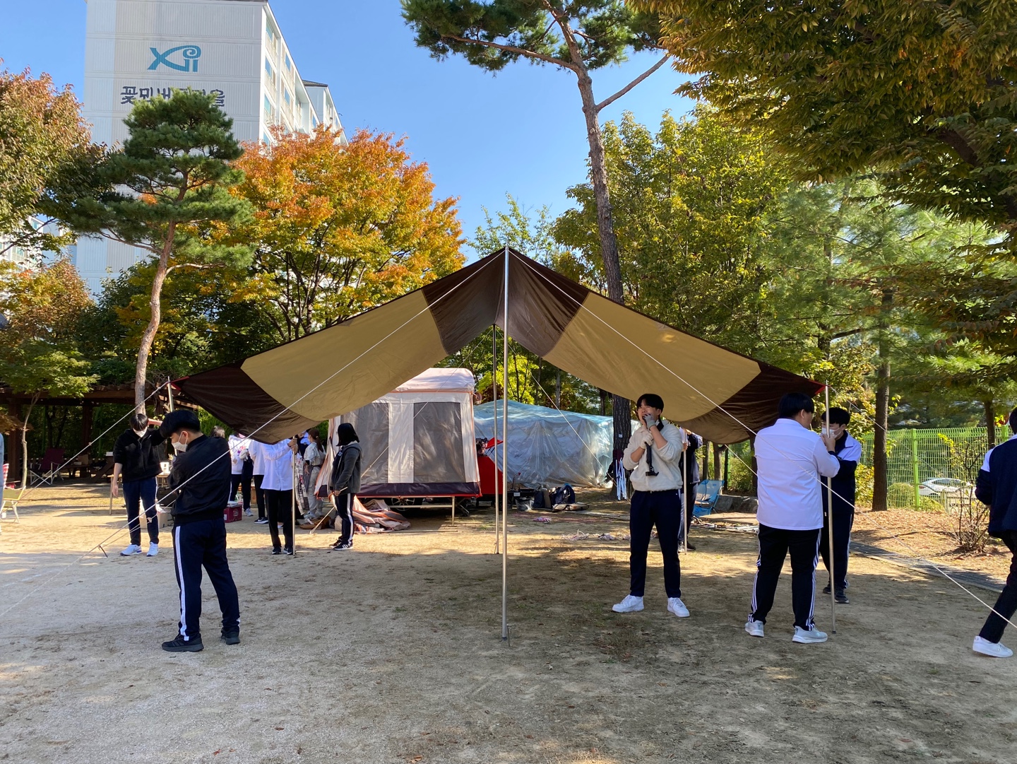 캠핑체험수업(기술가정과)